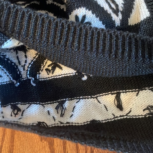 VINTAGE Jantzen woman’s embroidered knit sweater cardigan popcorn accent XL - Picture 12 of 12